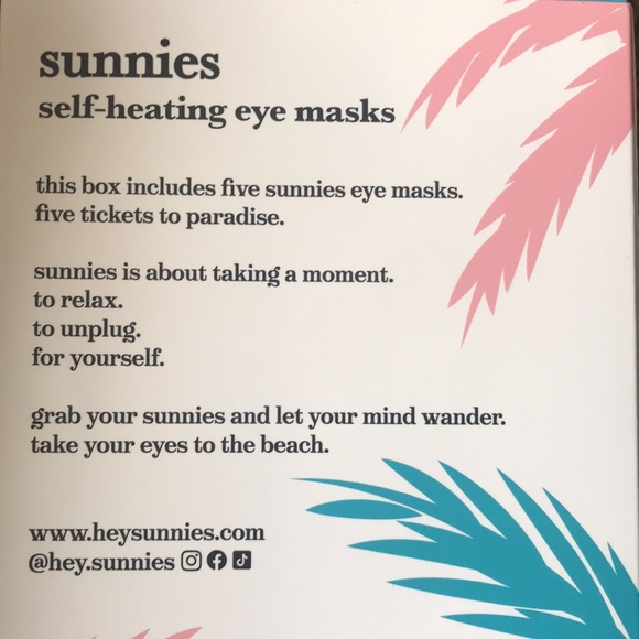 Sunnies self-heating eye masks - Picture 3 of 4